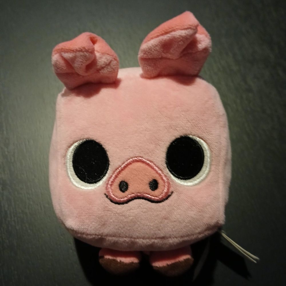 Pet Simulator‎ X Mystery Treasure Plush Toy Pink Pig I'm Biscuit 5" Roblox